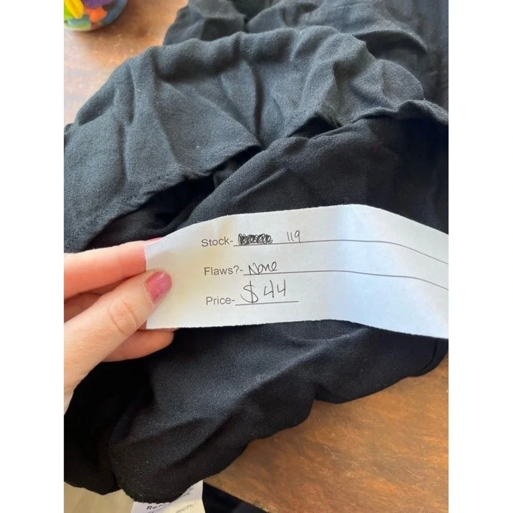 Reformation Black & White Contrast Mini Dress - Size 4 - Picture 8 of 8